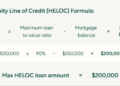 What is the HELOC maximum loan amount? Check your cap